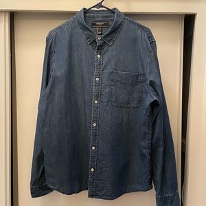 Men’s Denim Button UpShirt